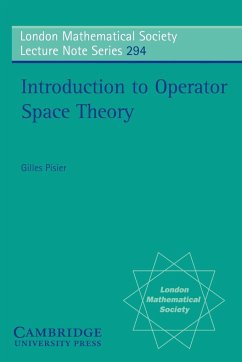 Introduction to Operator Space Theory - Pisier, Gilles