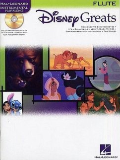 Disney Greats - Instrumental Play-Alongs for Flute Book/Online Audio