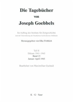 Januar - April 1945 - Goebbels, Joseph