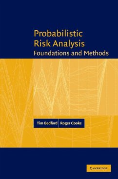 Probabilistic Risk Analysis - Bedford, Tim; Cooke, Roger