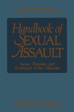 Handbook of Sexual Assault - Marshall, William Lamont / Laws, D.R. / Barbaree, Howard E. (Hgg.)