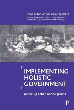 Implementing holistic government - Wilkinson, David; Appelbee, Elaine