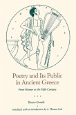 Poetry and Its Public in Ancient Greece