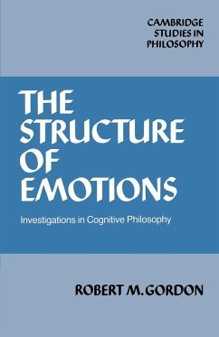 The Structure of Emotions - Gordon, Robert M. Ph. D.