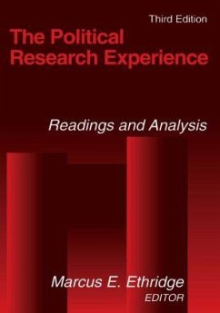 The Political Research Experience - Ethridge, Marcus E