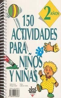 150 actividades para niña de 2 años. Libro de actividades - Vialles, Catherine