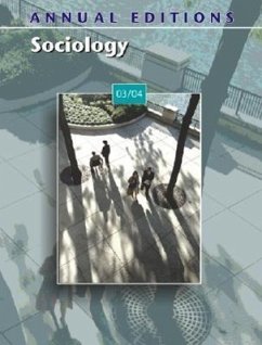 Annual Editions: Sociology 03/04 - Finsterbusch, Kurt