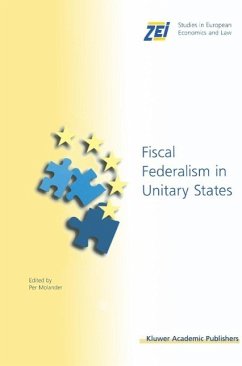 Fiscal Federalism in Unitary States - Molander, Per (Hrsg.)