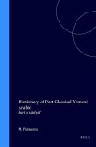 Dictionary of Post Classical Yemeni Arabic