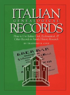 Italian Genealogical Records - Cole, Trafford R.