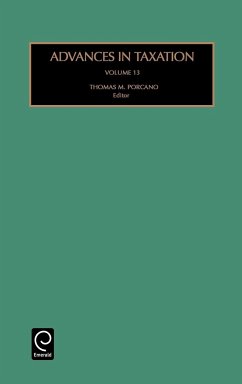 Advances in Taxation - Porcano, Thomas M (ed.)