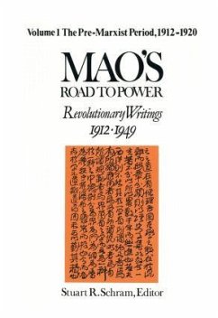 Mao's Road to Power - Mao, Zedong; Schram, Stuart
