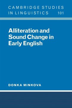 Alliteration & Sound Change in - Minkova, Donka