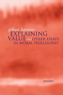 Explaining Value - Harman, Gilbert