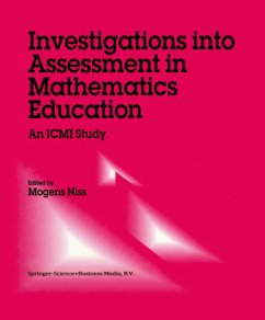 Investigations into Assessment in Mathematics Education - Niss, M. (Hrsg.)