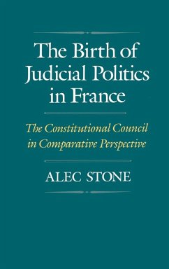 Cover The Birth of Judicial Politics in France