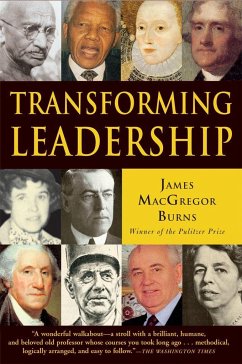 Transforming Leadership - Burns, James Macgregor