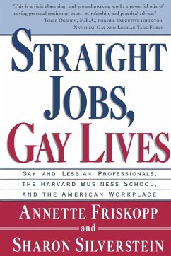 Straight Jobs Gay Lives - Friskopp, Annette; Silverstone, Sharon