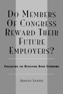 Do Members of Congress Reward Their Future Employers? - Santos, Adolfo