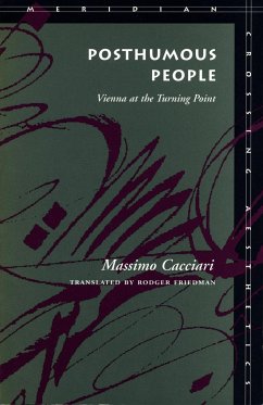 Posthumous People - Cacciari, Massimo