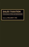 Sales Taxation