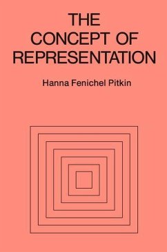 The Concept of Representation - Pitkin, Hanna Fenichel