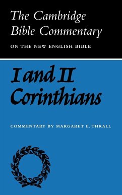 First and Second Letters of Paul to the Corinthians - Thrall, E.