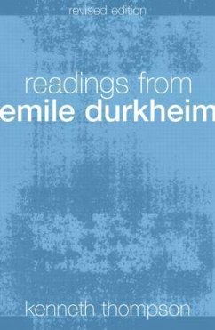 Readings from Emile Durkheim - Kenneth Thompson (ed.)