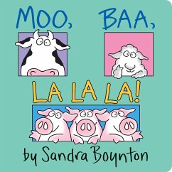 Moo, Baa, La La La!: Oversized Lap Board Book - Boynton, Sandra