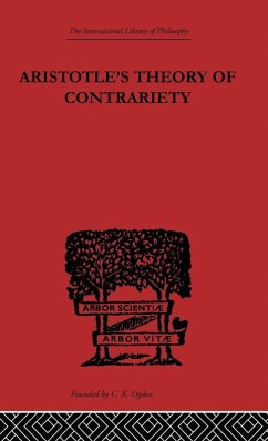 Cover Aristotle's Theory of Contrariety