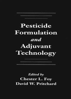 Pesticide Formulation and Adjuvant Technology - Foy, Chester L.; Pritchard, David W.