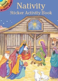 Cover Nativity Sticker Activity Book