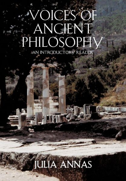 Voices of Ancient Philosophy Voices of Ancient Philosophy