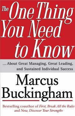 The One Thing You Need to Know - Buckingham, Marcus