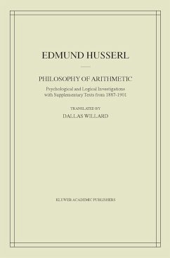 Philosophy of Arithmetic - Husserl, Edmund
