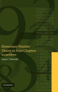 Elementary Number Theory in Nine Chapters - Tattersall, James J.