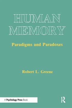 Human Memory - Greene, Robert L