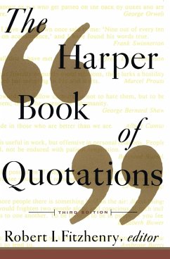 The Harper Book of Quotations Revised Edition - Fitzhenry, Robert I