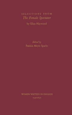 Cover Selections from the Female Spectator