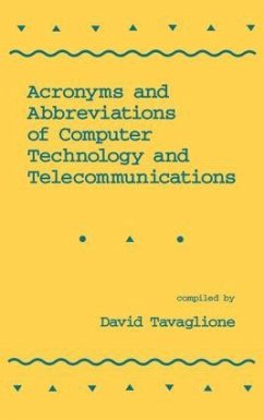 Acronyms and Abbreviations of Computer Technology and Telecommunications - Tavaglione