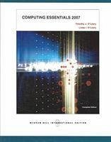 Computing Essentials - O'Leary, Timothy J. O'Leary, Linda I.