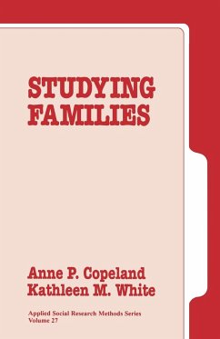 Studying Families - Copeland, Anne P.; White, Kathleen M.