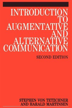 Introduction to Augmentative 2e - Tetzchner, Stephen Von; Martinsen, Harald
