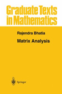 Matrix Analysis - Bhatia, Rajendra