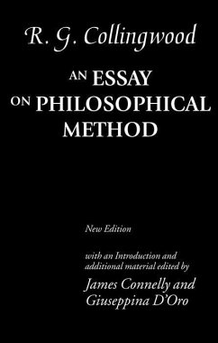 An Essay on Philosophical Method - Collingwood, R G
