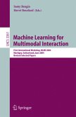 Machine Learning for Multimodal Interaction