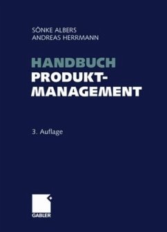 Handbuch Produktmanagement - Albers, Sönke / Herrmann, Andreas (Hgg.)