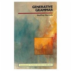 Generative Grammar - Horrocks, Geoffrey