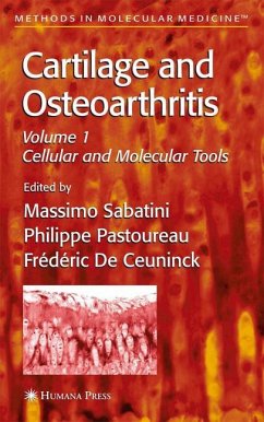 Cartilage and Osteoarthritis - SABATINI, MASSIMO / PASTOUREAU, PHILIPPE