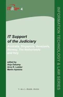 It Support of the Judiciary - Oskamp, Anja / Lodder, Arno R. / Apistola, Martin (eds.)